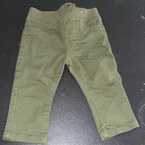Garanimals infant girl leggings green pant Sz 18m